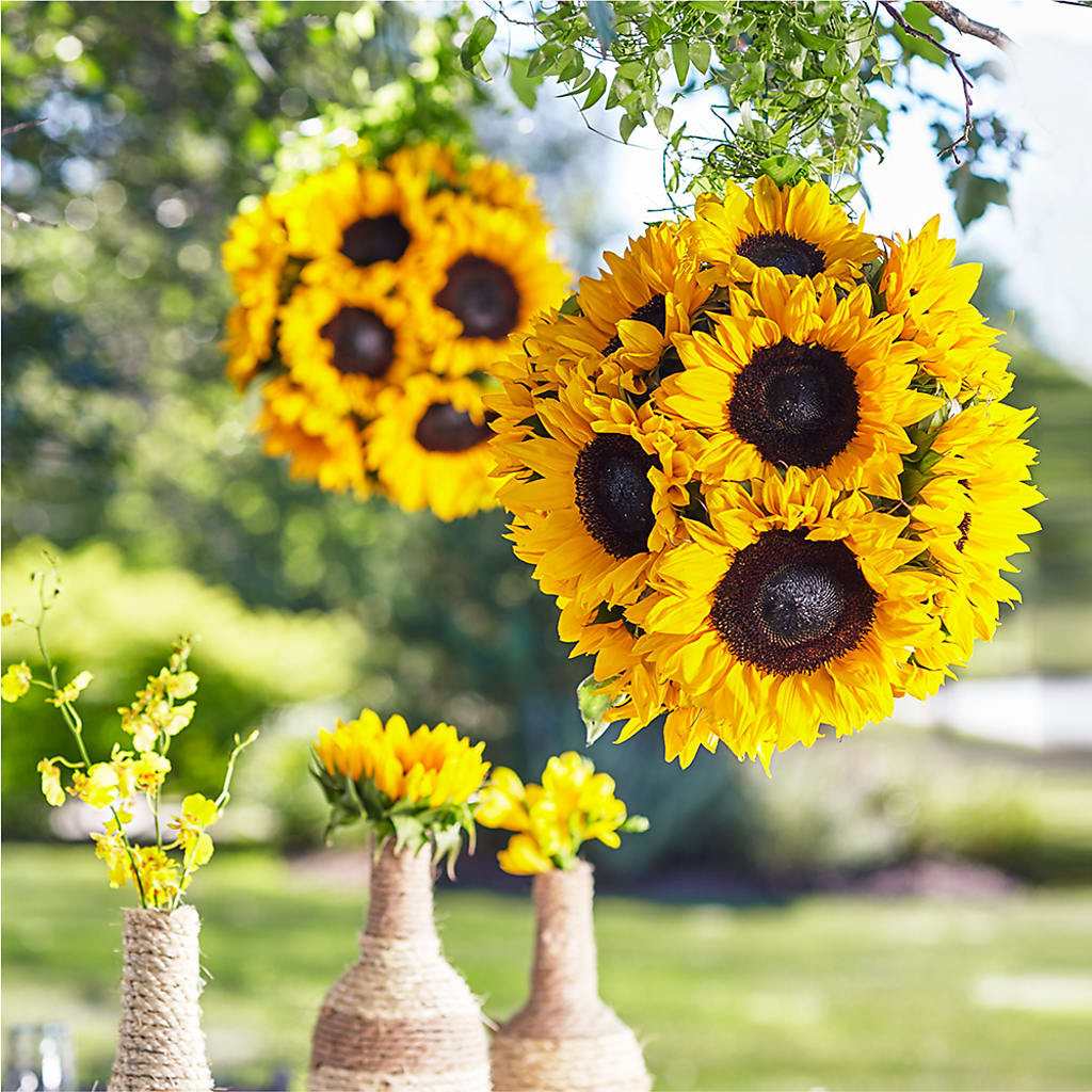 Sublime Garden Hanging Arrangement – Fleuriste Lily-rose, Magog PQ
