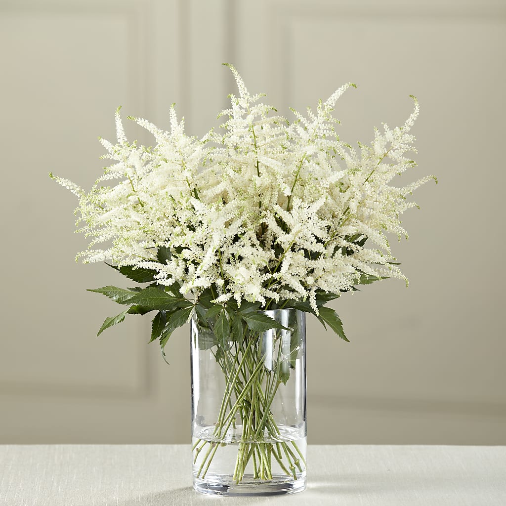 White Astilbe Bouquet – Fleuriste Lily-rose, Magog PQ