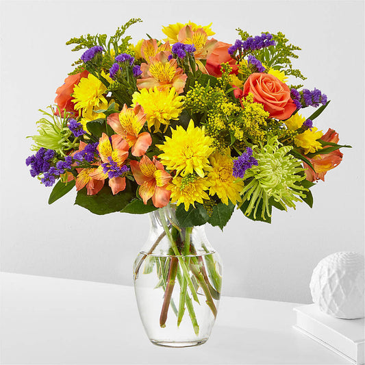 Marmalade Skies Bouquet –  Fleuriste Lily-rose, Magog PQ
