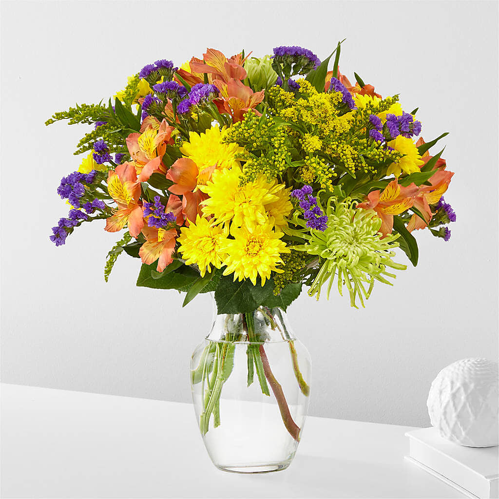 Marmalade Skies Bouquet –  Fleuriste Lily-rose, Magog PQ