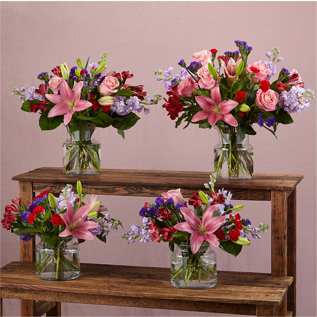 Romantique Bouquet –  Fleuriste Lily-rose, Magog PQ