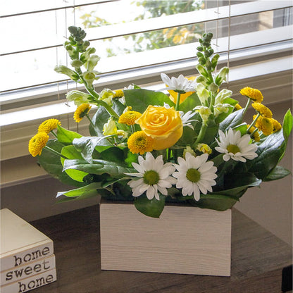 Sun Salutation Box Bouquet –  Fleuriste Lily-rose, Magog PQ