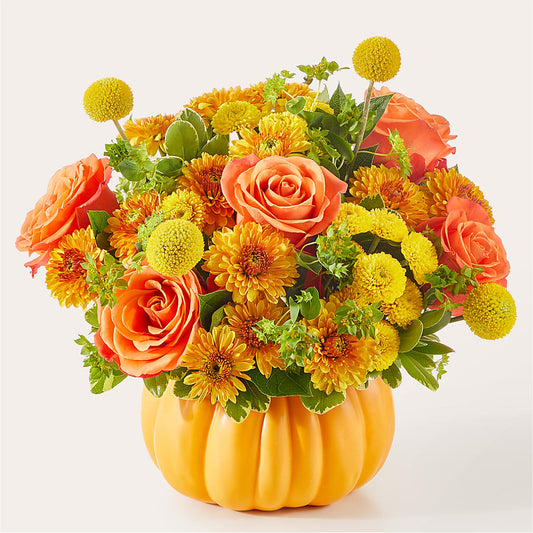 Gourdgeous Pumpkin –  Fleuriste Lily-rose, Magog PQ