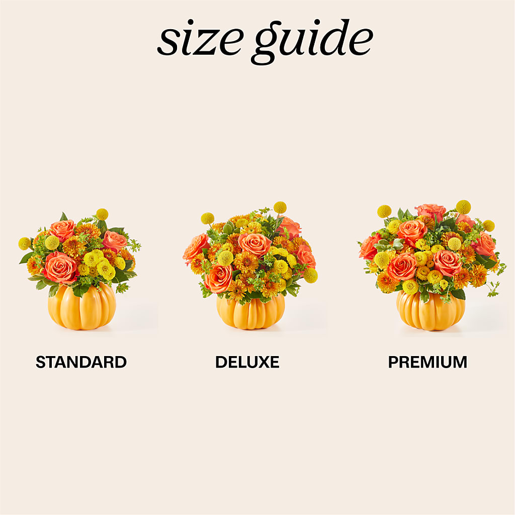 Gourdgeous Pumpkin –  Fleuriste Lily-rose, Magog PQ