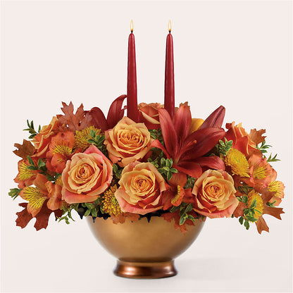 Harvest Table Centerpiece –  Fleuriste Lily-rose, Magog PQ