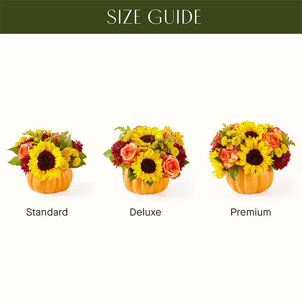 Golden Gourd Pumpkin Bouquet –  Fleuriste Lily-rose, Magog PQ