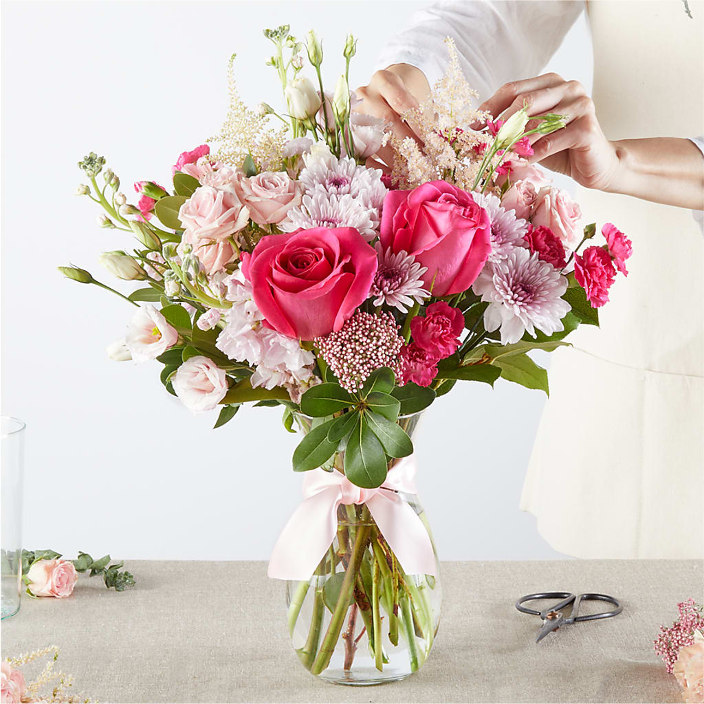 Pink Ribbon - A Florist Original –  Fleuriste Lily-rose, Magog PQ