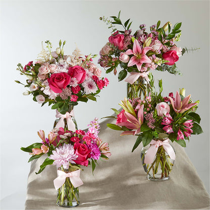Pink Ribbon - A Florist Original –  Fleuriste Lily-rose, Magog PQ