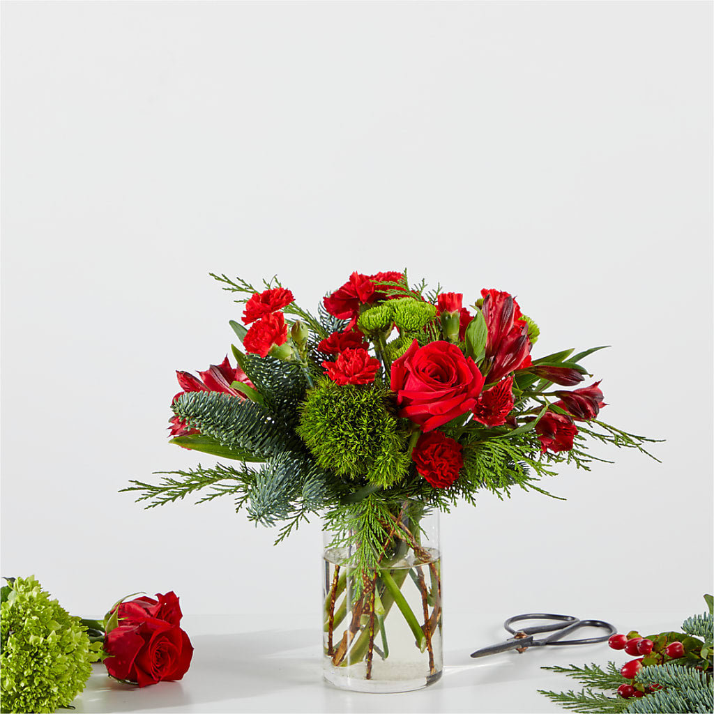 Merry Moment Bouquet – A Florist Original –  Fleuriste Lily-rose, Magog PQ