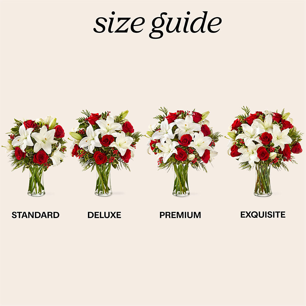 Sparkling Snowflakes Bouquet –  Fleuriste Lily-rose, Magog PQ