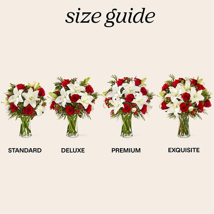 Sparkling Snowflakes Bouquet –  Fleuriste Lily-rose, Magog PQ