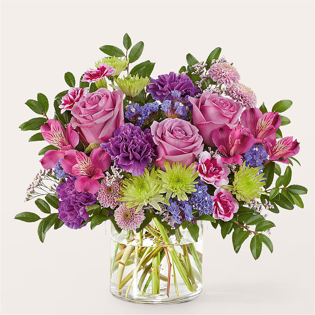 Glass Half Full Bouquet –  Fleuriste Lily-rose, Magog PQ