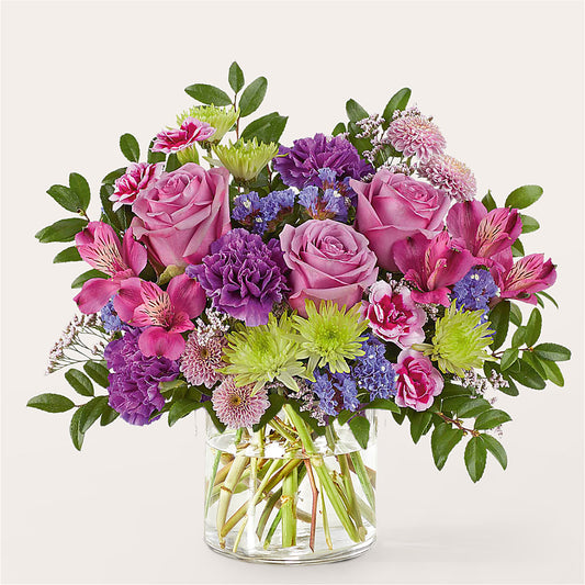 Glass Half Full Bouquet –  Fleuriste Lily-rose, Magog PQ