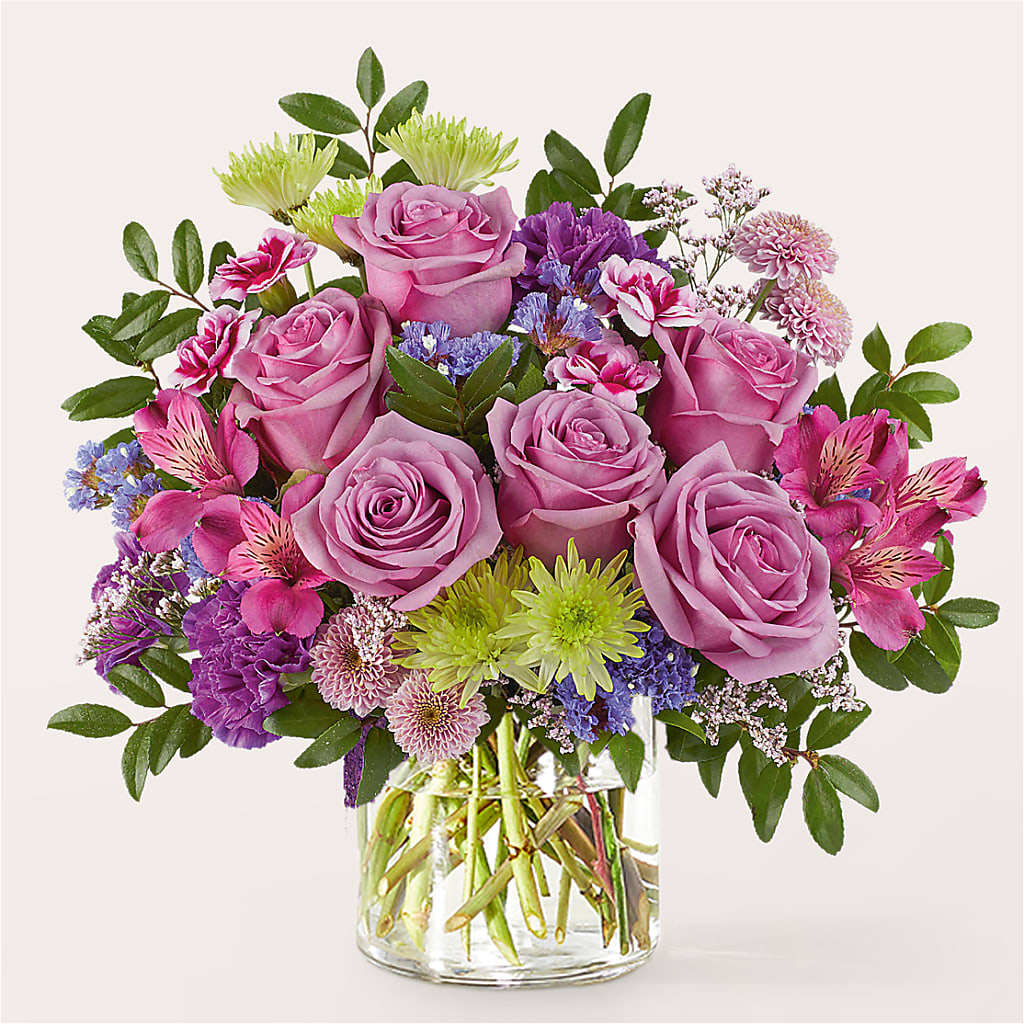 Glass Half Full Bouquet –  Fleuriste Lily-rose, Magog PQ