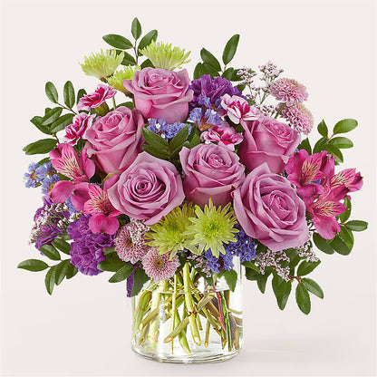 Glass Half Full Bouquet –  Fleuriste Lily-rose, Magog PQ