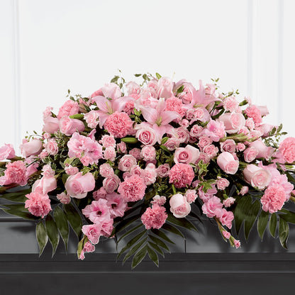 Garden of Comfort Casket Spray (Standard) –  Fleuriste Lily-rose, Magog PQ