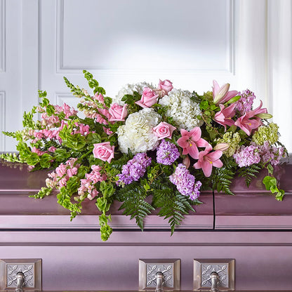 Life's Gratitude Casket Spray –  Fleuriste Lily-rose, Magog PQ