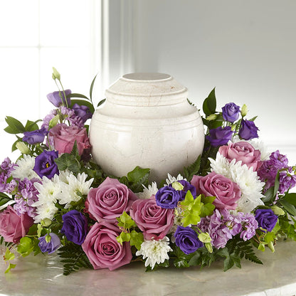 Blooming Sympathy Cremation Adornment –  Fleuriste Lily-rose, Magog PQ