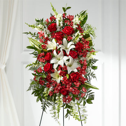 Everlasting Memory Standing Spray –  Fleuriste Lily-rose, Magog PQ