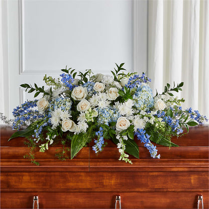 Timeless Essence Casket Spray –  Fleuriste Lily-rose, Magog PQ