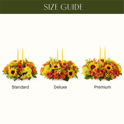 Autumn Harmony Centerpiece –  Fleuriste Lily-rose, Magog PQ
