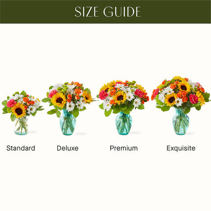 Sun-drenched Blooms Bouquet –  Fleuriste Lily-rose, Magog PQ