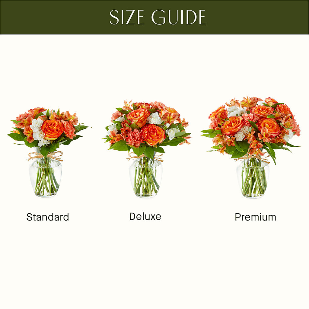 Apricot Glow Bouquet –  Fleuriste Lily-rose, Magog PQ