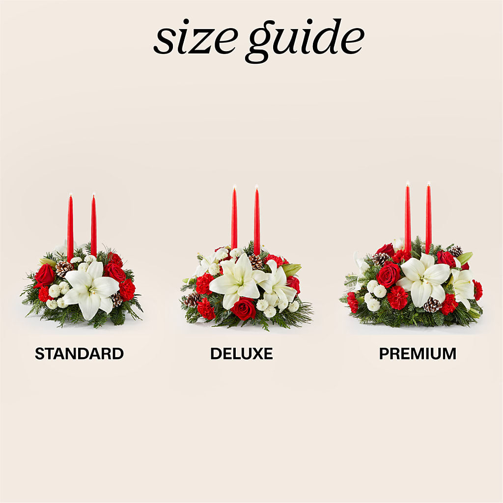Seasonal Festivities Centerpiece –  Fleuriste Lily-rose, Magog PQ