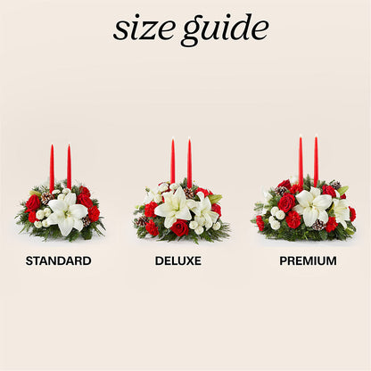 Seasonal Festivities Centerpiece –  Fleuriste Lily-rose, Magog PQ