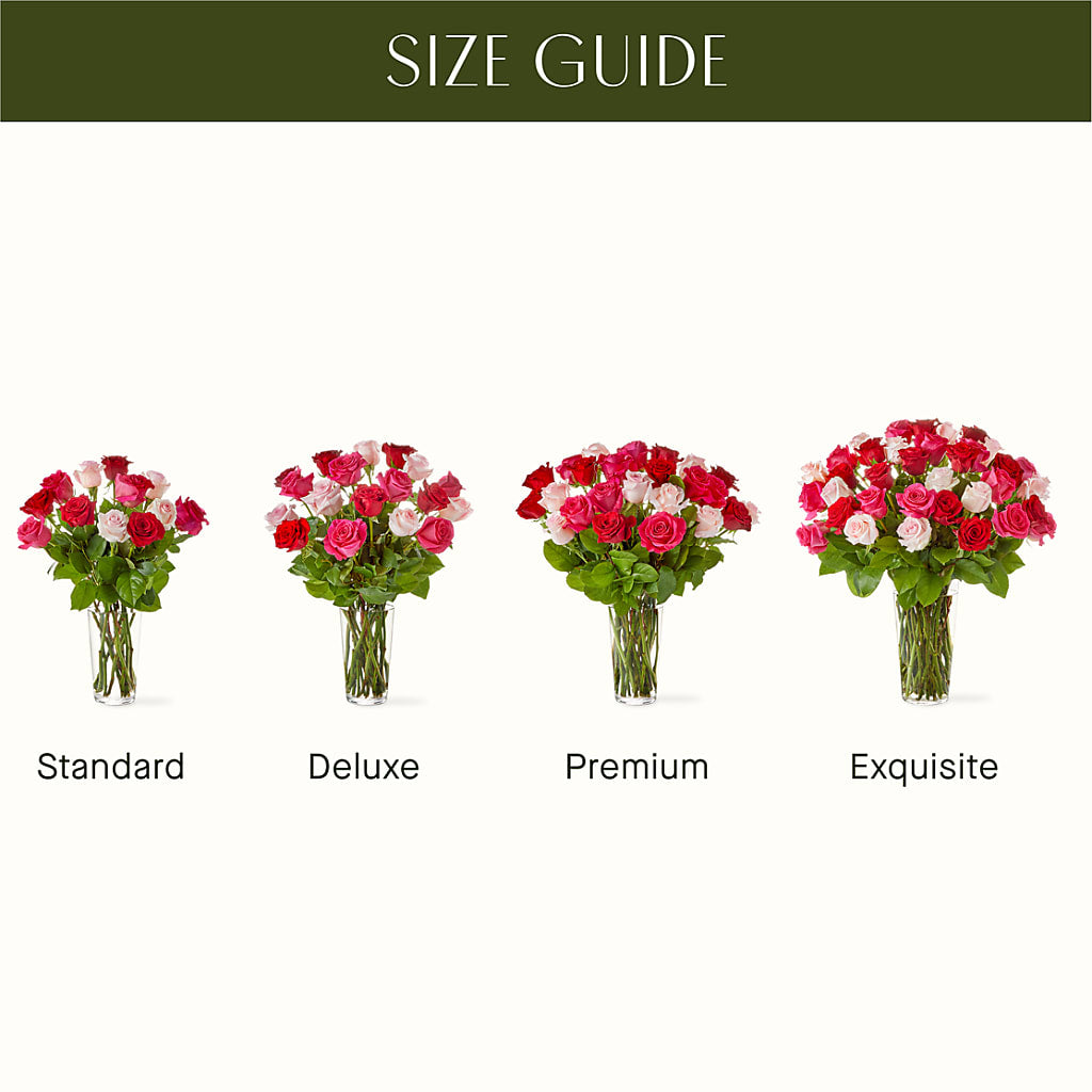 Charming Rose Bouquet –  Fleuriste Lily-rose, Magog PQ