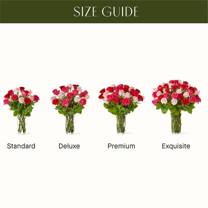 Charming Rose Bouquet –  Fleuriste Lily-rose, Magog PQ