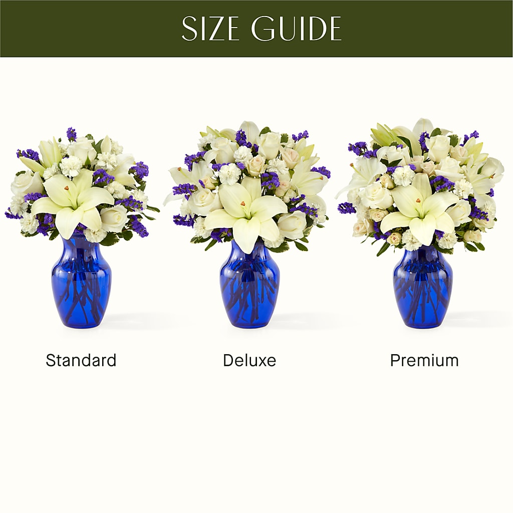 Sapphire Rush Bouquet –  Fleuriste Lily-rose, Magog PQ