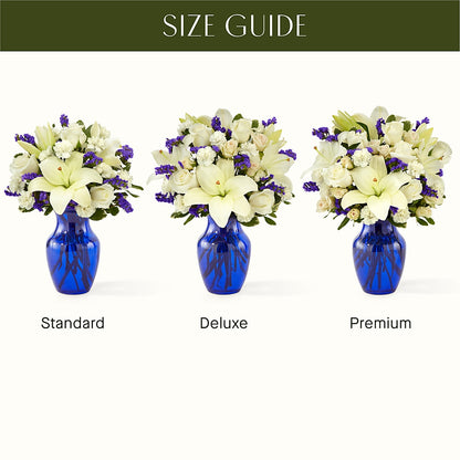 Sapphire Rush Bouquet –  Fleuriste Lily-rose, Magog PQ