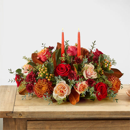 Gather Near Centerpiece –  Fleuriste Lily-rose, Magog PQ