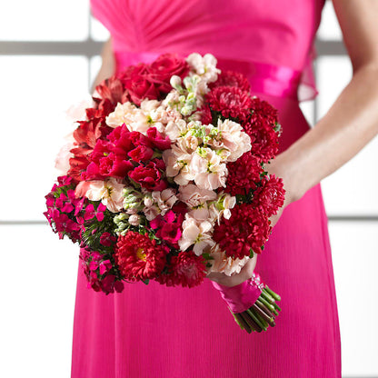 Pink Effervescence Bouquet –  Fleuriste Lily-rose, Magog PQ