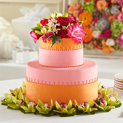Sweet Citrus Cake Decor –  Fleuriste Lily-rose, Magog PQ